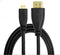 NÖRDIC HDMI til Micro HDMI-kabel 1m High Speed HDMI med Ethernet Type A til Type D han til han Black