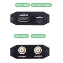 NÖRDIC HDMI til SDI Converter 1080P HD-SDI Automatisk formatdetektion Extender til kamera CCTV