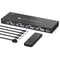 NÖRDIC KVM Switch 4 til 1 DP 8K60Hz 4K144Hz 4xUSB 3.0