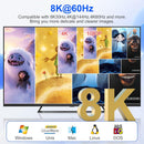 NÖRDIC KVM-Switch 4 til 2 HDMI 2.1 8K@60Hz 4K@120Hz 4xUSB-A