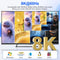 NÖRDIC KVM-Switch 4 til 2 HDMI 2.1 8K@60Hz 4K@120Hz 4xUSB-A