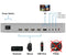 NÖRDIC KVM Switch 4xPC til 1xHDMI 4K 60Hz Quad Multi-Viewer med 4xUSB-A