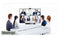 NÖRDIC KVM Switch 4xPC til 1xHDMI 4K 60Hz Quad Multi-Viewer med 4xUSB-A