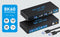 NÖRDIC KVM-switch 2 til 1 DisplayPort til DisplayPort, 8K60Hz/4K120Hz, 4x USB-A