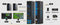 NÖRDIC KVM-switch 2 til 2 DisplayPort & HDMI, 8K60Hz/4K120Hz, 4x USB-A