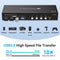 NÖRDIC KVM-switch 4 til 2 HDMI 4K60Hz USB3.0