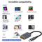 NÖRDIC Lenovo Square Yellow til USB-C adapter 17 cm