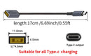 NÖRDIC Lenovo Square Yellow til USB-C adapter 17 cm