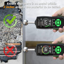 NÖRDIC Fugtighedsmåler med indbygget lampe til fugtmåling af træ, vægge, lofter, gulve og campingvogne