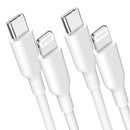 NÖRDIC Non MFI Lightning til USB C kabel til Iphone, Ipad og Ipod hvid 50cm