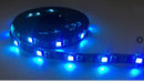 NÖRDIC RGB LED strimmel 5m med fjernbetjening, 300 SMD lysdioder 5m, 20 positioner LED strip