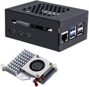 NÖRDIC Raspberry Pi 5-kabinet med Pi5-officiel aktiv køler, understøtter PCIe M.2 NVMe SSD