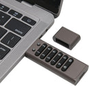 NÖRDIC Sikkert krypteret USB-drev med adgangskodebeskyttelse og lås, AES-256-bit, USB 3.0 til personlig beskyttelse, 64 GB