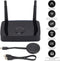 NÖRDIC Trådløst HD 1080P Multimedia Interface Sender og Modtager Sæt, Understøtter 5G og 2.4G Dual Band WiFi