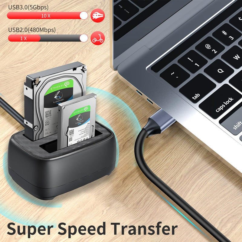 NÖRDIC USB 3.0 Aktiv Printerkabel - 15m USB A til USB B 3.0 Kompatibel med printer, konferencerkamera, dockingstation, harddisk og mere