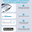 NÖRDIC USB3.0 til HDMI-konverter 1080P 60Hz