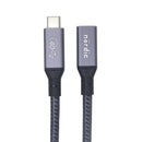 NÖRDIC USB 4 forlængerkabel 25cm 40Gbps 240W 8K60Hz