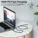 NÖRDIC USB 4 forlænger kabel 2m 40Gbps 100W 8K60Hz