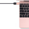 NÖRDIC USB A 3.0 OTG Kvinde til USB C Male Adapter Aluminium Rose Gold OTG USB-C Adapter Synkronisering og opladning