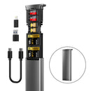 NÖRDIC USB-A 3.1, USB-C 3.1, Lightning-kortlæser og opbevaringsskab 2 slot SD, MicroSD, 1xUSB-A UHS-I
