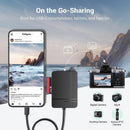 NÖRDIC USB-A 3.1, USB-C kortlæser 4 slot CF, SD 4.0, MicroSD 4.0, MS UHS-II