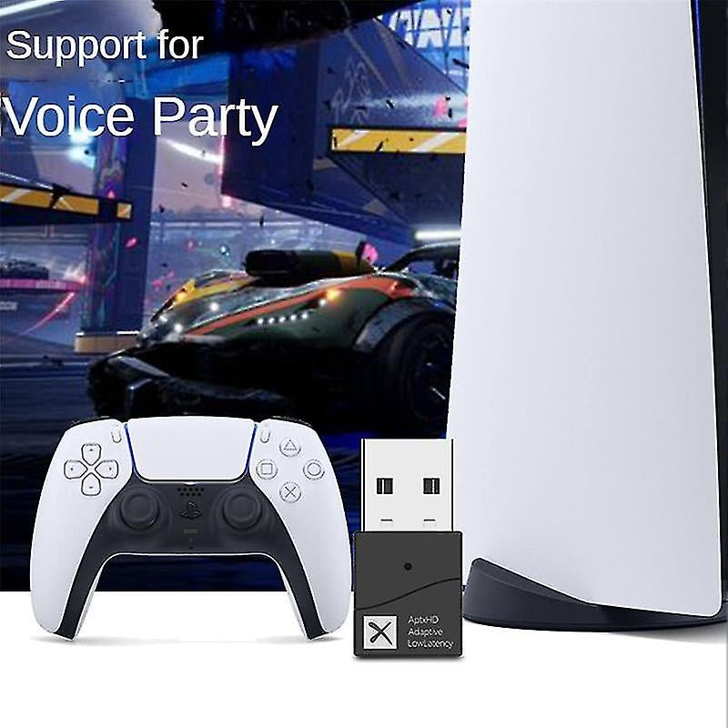 NÖRDIC USB-A Bluetooth 5.2-adapter med Qualcomm-chip og aptX LL aptX Adaptive