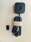 NÖRDIC USB A+C Fingeraftrykslæser til Windows 10/11, Hurtig matchende biometrisk fingeraftrykslæser