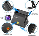 NÖRDIC USB-A Smart- og SIM-kortlæser ISO7816 ID-kort EMV Kreditkort