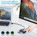NÖRDIC USB-A Switch 2 computere til 4 USB-A 3.1 5Gbps