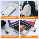 NÖRDIC USB-A, USB-C 3.0 Kortlæser 2 Slot CFexpress Type B, SD3.0 UHS-I
