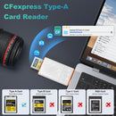 NÖRDIC USB-A, USB-C 3.0 Kortlæser CFexpress Type A UHS-I