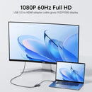 NÖRDIC USB-A og C til Dual HDMI 1080P60Hz