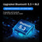 NÖRDIC USB Bluetooth 5.3 dongle Bluetooth USB-adapter BT ver 5.3