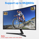 NÖRDIC USB-C 2 til 1 switch & 1 til 2 splitter, 8K/60Hz 4K/144Hz 100WPD 10Gbps Data+Video+PD