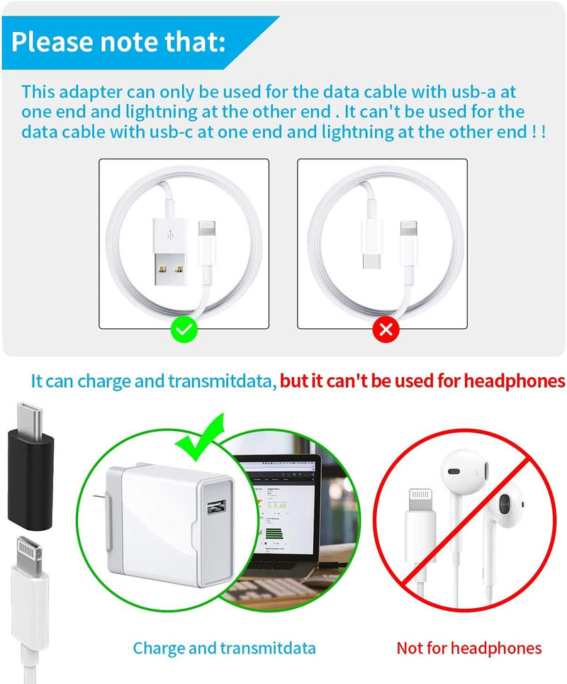 NÖRDIC USBC C mandlig Lightning ho (Non MFI) adapter sølv