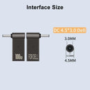 NÖRDIC USB-C DELL Laptop Charging Adapter 4.5 x 3.0mm 100W PD Power Charger Connector