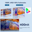 NÖRDIC USB-C & HDMI bærbar LCD-skærm 15,6" 1920x1080p 60Hz