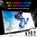 NÖRDIC USB-C & HDMI bærbar LED-skærm 18,5" 1920x1080p 60Hz
