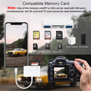 NÖRDIC USB-C Kortlæser med 2 slot SD, MicroSD, 3xUSB-A, 1xUSB-C Opladning 30W UHS-I