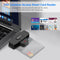 NÖRDIC USB-C Smartkort og SIM-kortlæser ISO7816 ID-kort EMV Kreditkort