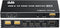 NÖRDIC USB-C til HDMI KVM-switch 4K 60Hz, Type-C KVM-switch HDMI til 2 computere 1 HDMI-skærm