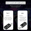 NÖRDIC USB-C til USB B-adapter til printere og MIDI-enheder Understøtter datasynkronisering