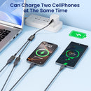 NÖRDIC USB Splitter USB-A til 2xUSB-C