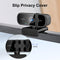 NÖRDIC USB Webcam 1080P Full HD 30fps med mikrofon, der kan drejes 360 grader 2MP autofokus
