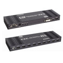 NÖRDIC Video Wall Controller 3x3, TV Wall Processor, 4K@30Hz HDMI Multi-Screen Splicing Processor with HDMI+DVI+USB C Input