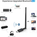 NÖRDIC WIFI6 Bluetooth 5.3 trådløs adapter Dual band 2.4/5.8GHz