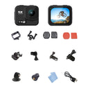 NÖRDIC Vandtæt 4K actionkamera 21 m med WiFi, EIS-stabilisering og 2,1" IPS-skærm