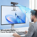 NÖRDIC Windows Hello Webcam 2592×1944p 30FPS 5MP med ansigtsgenkendelses-teknologi