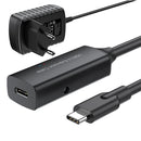 NÖRDIC aktiv 15m USB-C 3.0 SuperSpeed 5Gbps forlængerkabel han til hun