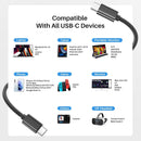 NÖRDIC aktiv USB-C 3.2 Gen 1 til USB-C-kabel 5Gbps 10m